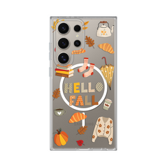 Zastitna maska (futrola) print Magsafe - Samsung Galaxy S23 Ultra Hello Fall.