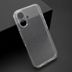 Zastitna maska (futrola) SPARKLING - iphone 16 (6.1) providna (MS).