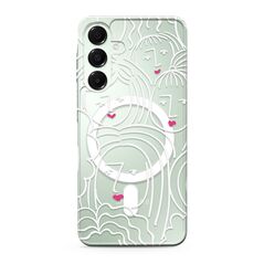 Zastitna maska (futrola) silikonska print MagSafe - Samsung A166 Galaxy A16 5G faces (MS).