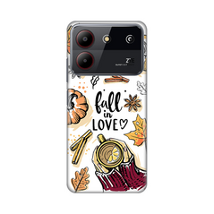 Zastitna silikonska maska (futrola) PRINT - ZTE Blade A54 Fall in Love.