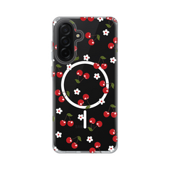 Zastitna maska (futrola) print Magsafe - Samsung A266 Galaxy A26 5G Cute Cherries.