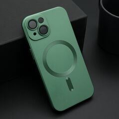 Zastitna maska (futrola) ELEGANT MAGSAFE - iPhone 15 zelena (MS).
