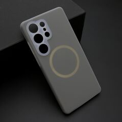 Zastitna maska (futrola) PASTEL COLOR MagSafe - Samsung S938 Galaxy S25 Ultra 5G siva (MS).