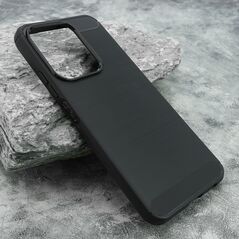 Zastitna silikonska maska (futrola) BRUSHED - Xiaomi Redmi 15C 4G 171mm (global) crna (MS).