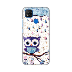 Zastitna ultra tanka (skin) maska / futrola PRINT - Xiaomi Redmi 9C/Redmi 10A Owl.