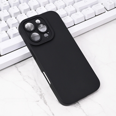 Zastitna maska (futrola) Silikon Pro Camera - iPhone 16 Pro crna.