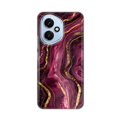 Zastitna silikonska maska (futrola) PRINT - Huawei Honor 400 Burgundy.