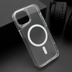 Zastitna maska (futrola) AURA MagSafe - iPhone 15 bela (MS).