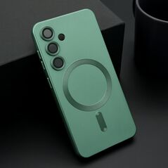 Zastitna maska (futrola) ELEGANT MAGSAFE - Samsung S921 Galaxy S24 5G zelena (MS).