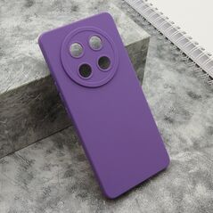 Zastitna silikonska maska (futrola) Pro Camera - Huawei Honor Magic 7 lite ljubicasta (MS).