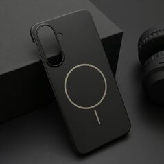 Zastitna maska (futrola) PURE mat MagSafe - Samsung A566 Galaxy A56 5G crna (MS).