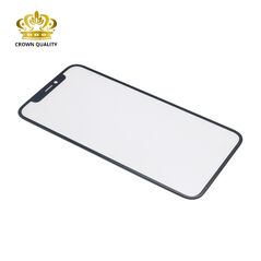 Staklo touchscreen-a - Iphone X (Crown Quality) crni (MS).