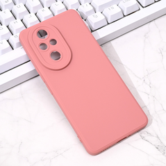 Zastitna maska (futrola) Silikon Pro Camera - Huawei Honor 200 Pro roze.
