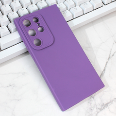 Zastitna maska (futrola) Silikon Pro Camera - Samsung S928B Galaxy S24 Ultra ljubicasta.