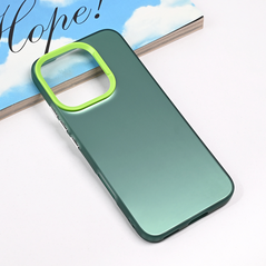 Zastitna maska (futrola) providna - Huawei Honor 400 Lite zelena.