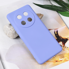 Zastitna maska (futrola) Teracell Soft Velvet - Huawei Honor Magic 7 lite ljubicasta.