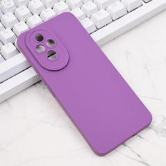 Zastitna maska (futrola) Silikon Pro Camera - Huawei Honor 200 ljubicasta.