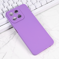 Zastitna maska (futrola) Silikon Pro Camera - Huawei Honor 200 Smart/Honor X7c ljubicasta.