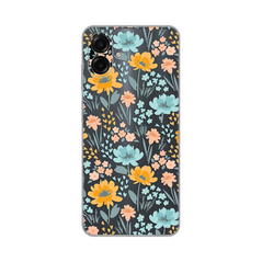 Zastitna ultra tanka (skin) maska / futrola PRINT - Samsung A075F Galaxy A07 Lovely Flowers.