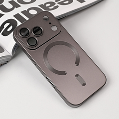 Zastitna maska (futrola) Magsafe Chrome - iPhone 17 Pro siva.