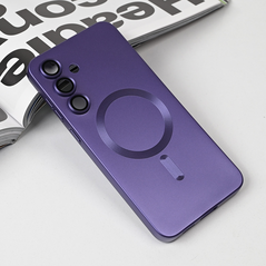 Zastitna maska (futrola) Magsafe Chrome - Samsung S731B Galaxy S25 FE ljubicasta.