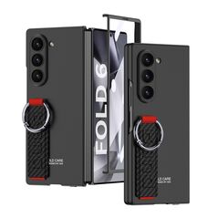 Zastitna maska (futrola) STRAP CASE - Samsung Galaxy Z Fold 6 5G karbon crna (GKK case) (MS).