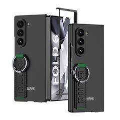 Zastitna maska (futrola) STRAP CASE - Samsung Galaxy Z Fold 6 5G crna (GKK case) (MS).