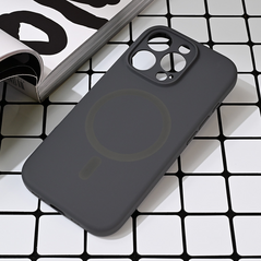 Zastitna maska (futrola) Magsafe Pure color - iPhone 16 Pro siva.