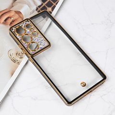 Zastitna maska (futrola) Cirkon Camera - Samsung S938 Galaxy S25 Ultra crna.