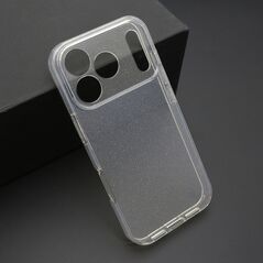 Zastitna maska (futrola) SPARKLING - iPhone 17 Pro providna (MS).