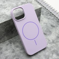 Zastitna maska (futrola) FLEX MagSafe - iPhone 15 ljubicasta (MS).
