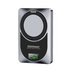 Univerzalna Back Up Baterija Moxom MX-PB183 360 Rotate Magsafe PD20W+15W magnetic fast 10000mAh crni (MS).