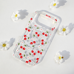 Zastitna maska (futrola) print Magsafe - iPhone 17 Pro Cute Cherries.