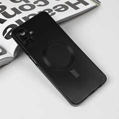 Zastitna maska (futrola) Magsafe Chrome - Samsung A075F Galaxy A07 crna.