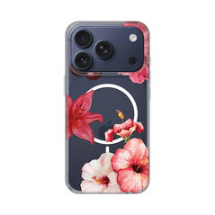 Zastitna maska (futrola) print Magsafe - iPhone 17 Pro Hibiscus.