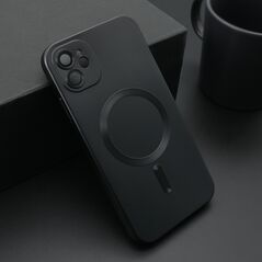 Zastitna maska (futrola) ELEGANT MAGSAFE - iPhone 11 (6.1) crna (MS).