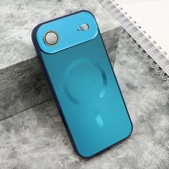 Zastitna maska (futrola) COLOR METAL Magsafe - iPhone 17 Air plava (MS).