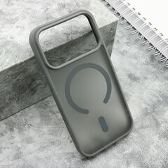 Zastitna maska (futrola) SILKY MagSafe mat - iPhone 17 Pro siva (MS).