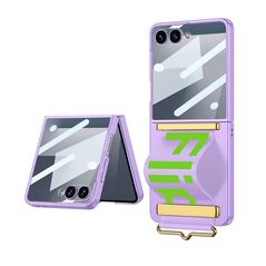 Zastitna maska (futrola) STRAP CASE - Samsung F751B Galaxy Z Flip 7 5G ljubicasta (GKK case) (MS).