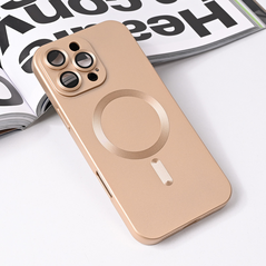Zastitna maska (futrola) Magsafe Chrome - iPhone 16 Pro Max 6.9 zlatna.