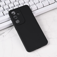 Zastitna maska (futrola) Silikon Pro Camera - Samsung S931 Galaxy S25 5G crna.