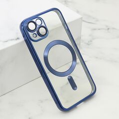 Zastitna maska (futrola) CAMERA PROTECT MagSafe - iPhone 15 plava (MS).