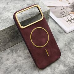 Zastitna maska (futrola) LUX SKIN MagSafe - iPhone 17 Pro Max (6.9) bordo (MS).