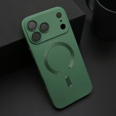 Zastitna maska (futrola) ELEGANT MAGSAFE - iPhone 17 Pro Max (6.9) zelena (MS).