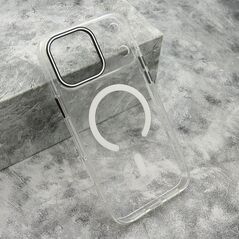 Zastitna maska (futrola) COLOR RING MagSafe - iPhone 17 Pro Max (6.9) bela (MS).