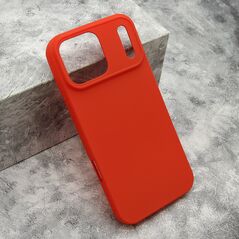 Zastitna maska (futrola) GENTLE COLOR - iPhone 17 Pro Max (6.9) crvena (MS).