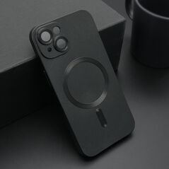 Zastitna maska (futrola) ELEGANT MAGSAFE - iPhone 14 (6.1) crna (MS).