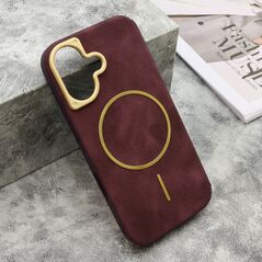 Zastitna maska (futrola) LUX SKIN MagSafe - iPhone 17 bordo (MS).
