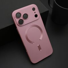 Zastitna maska (futrola) ELEGANT MAGSAFE - iPhone 17 Pro Max (6.9) roze (MS).