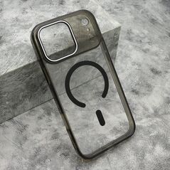 Zastitna maska (futrola) COLOR RING MagSafe - iPhone 17 Pro Max (6.9) crna (MS).